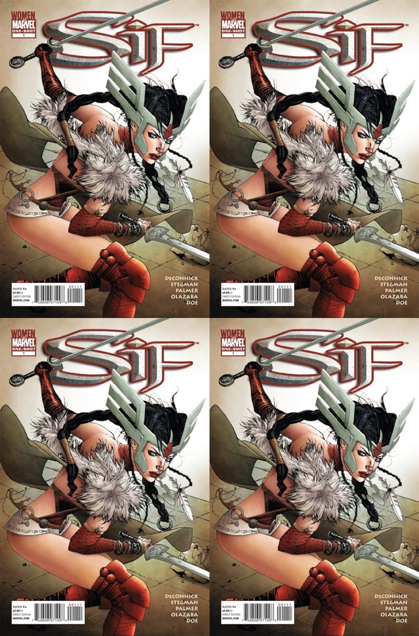 Sif One-Shot (2010) Marvel Comics - 4 Comics