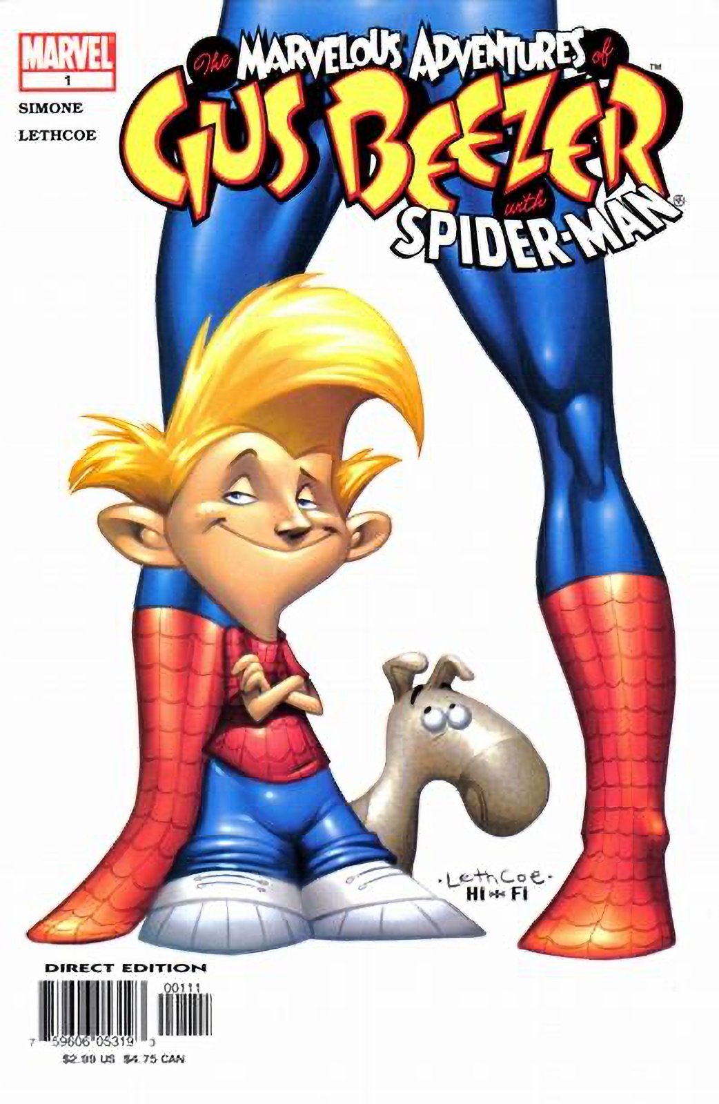 Marvel Adventures of Gus Beezer: Spider-Man #1 (2003) Marvel Comics