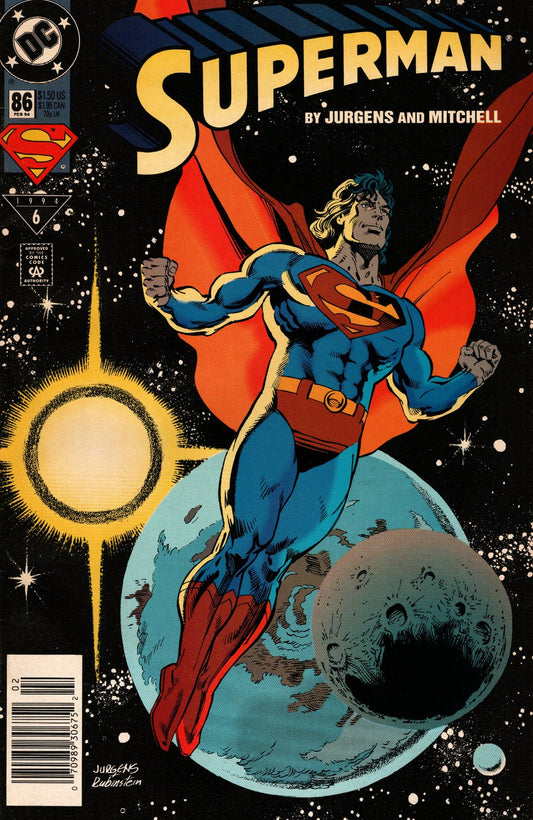Superman #86 Newsstand (1987-2006) DC Comics
