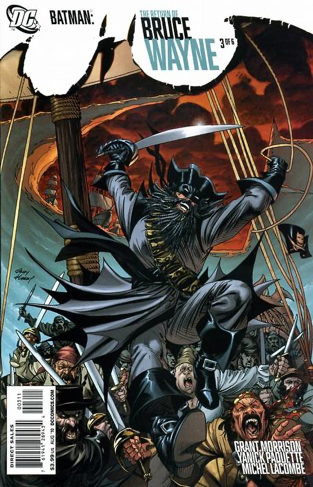 Batman: The Return of Bruce Wayne #3 (2010) DC Comics