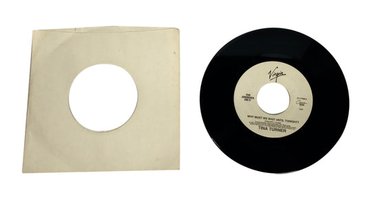 Tina Turner Why Must We Wait Until Tonight? Vinyl 45 Jukebox Only Virgin 1993