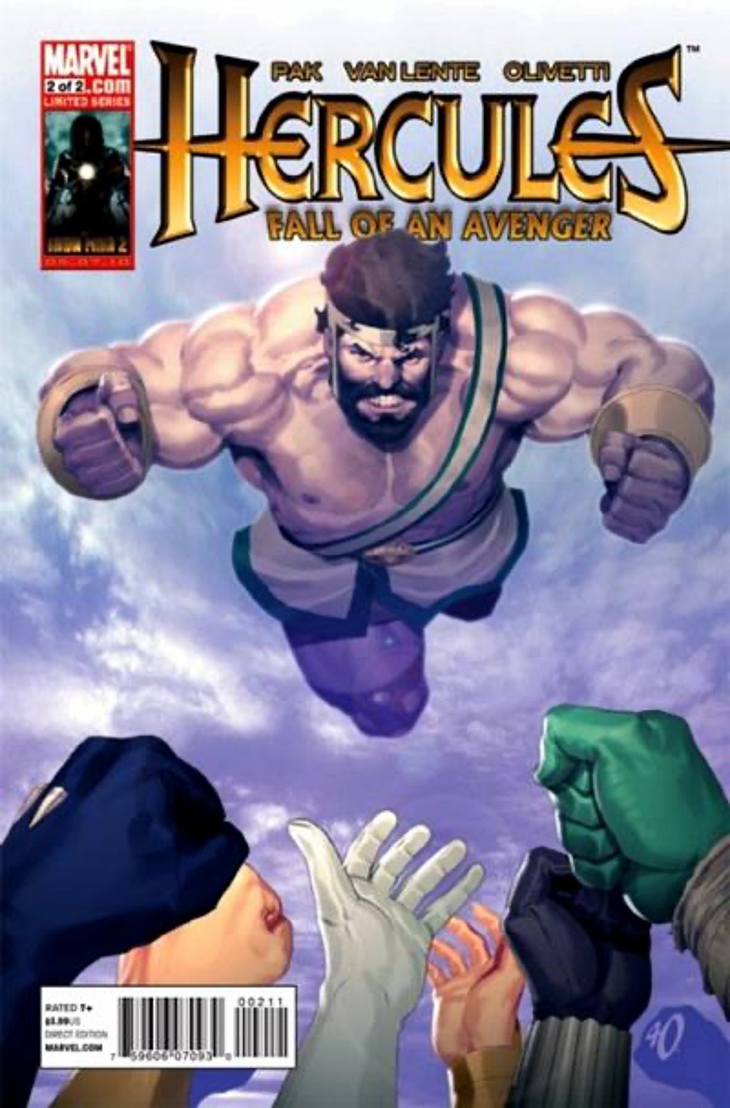 Hercules: Fall of an Avenger #2 (2010) Marvel Comics