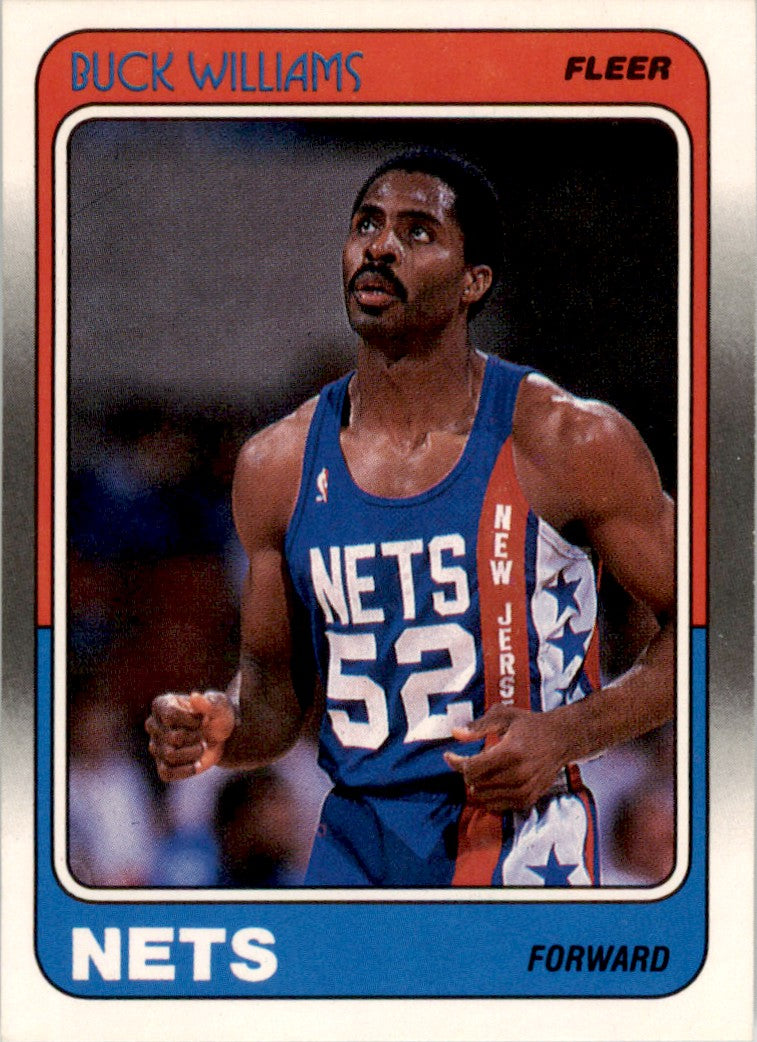 1988 Fleer #79 Buck Williams New Jersey Nets