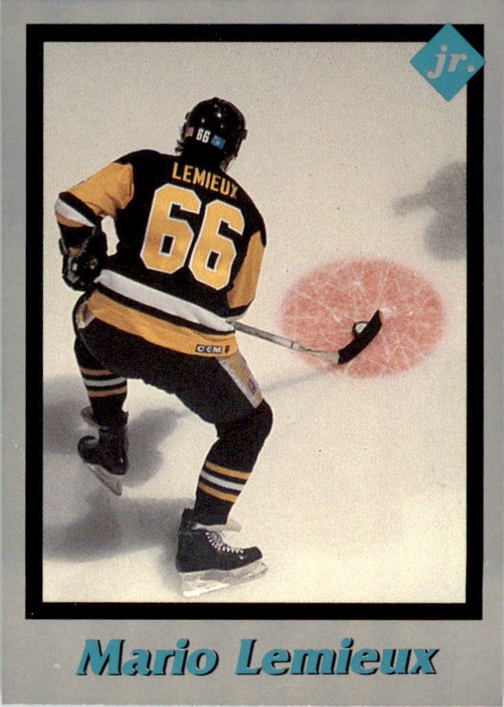 1991 Tuff Stuff Jr. #36 Mario Lemieux Pittsburgh Penguins
