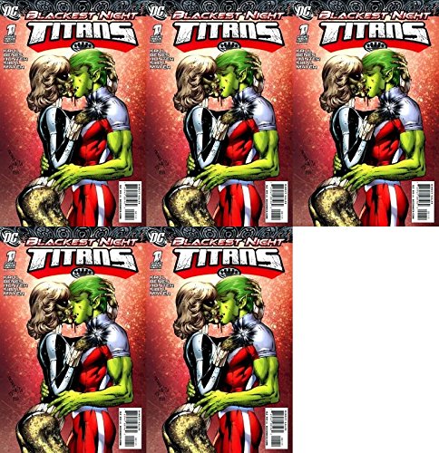 Blackest Night: Titans #1 (2009) DC Comics - 5 Comics
