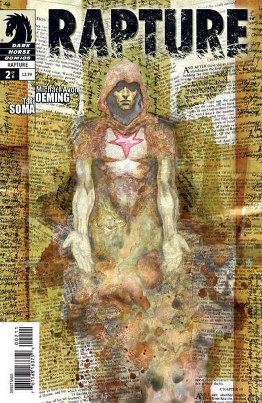 Rapture #2 Incentive Variant Cover (2009-2010) Dark Horse Comics