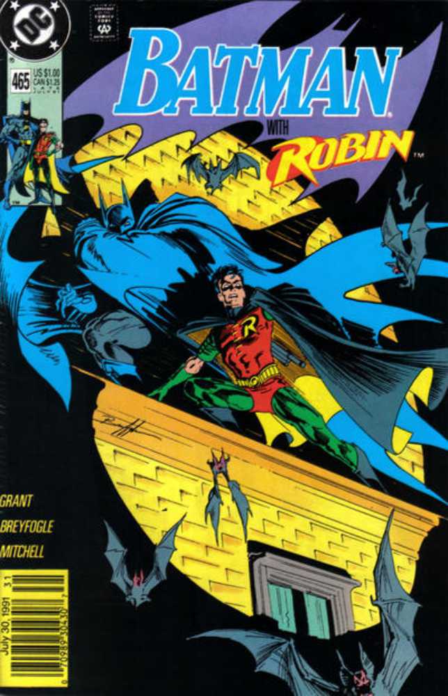 Batman #465 Newsstand (1940-2011) DC