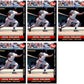 (5) 1993 Post Cereal Baseball #10 Cecil Fielder Tigers Baseball Card Lot