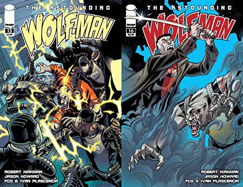The Astounding Wolf-Man #15-16 (2007-2010) Image Comics - 2 Comics