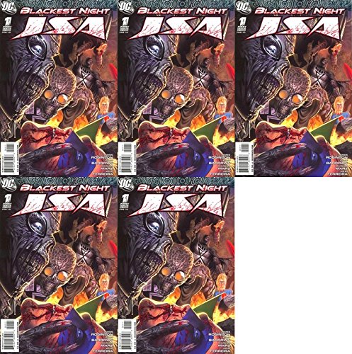 Blackest Night: JSA #1 (2010) DC Comics - 5 Comics