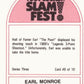 1991 Foot Locker Slam Fest Basketball #6 Earl Monroe