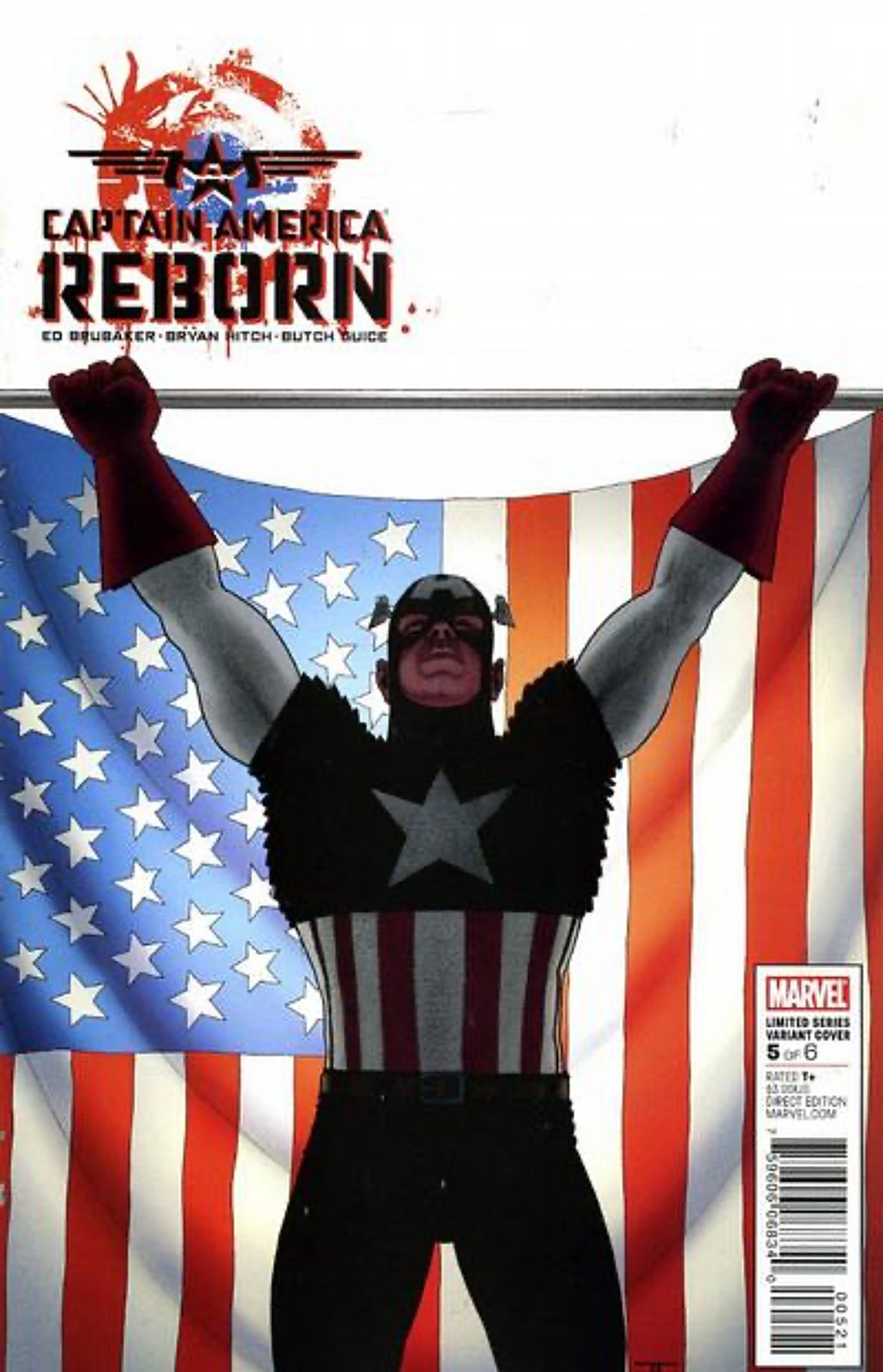 Captain America: Reborn #5 John Cassaday Cover (2009-2010) Marvel Comics