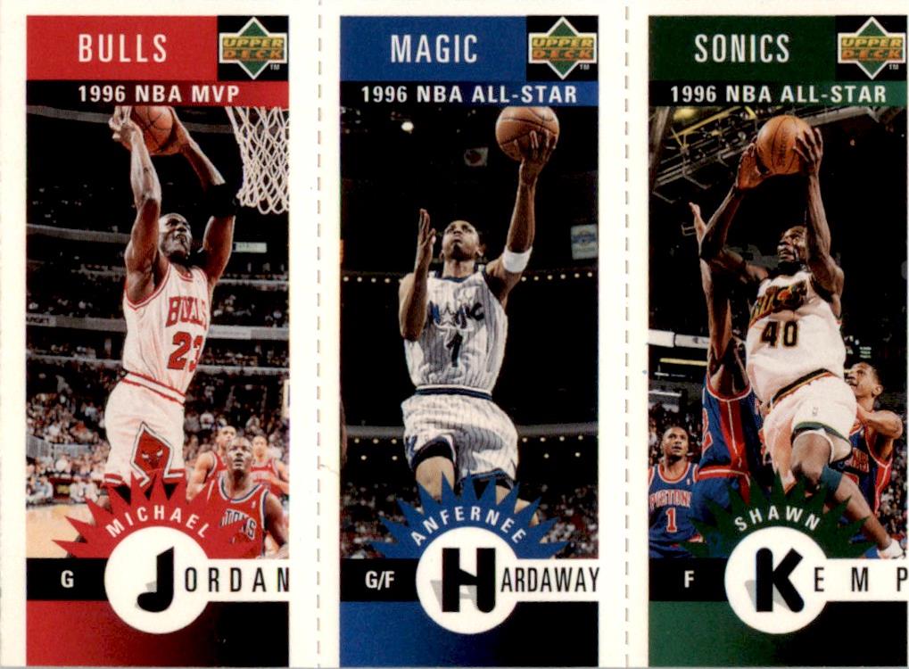 1996 Collector's Choice Mini-Cards Panels #M11 Michael Jordan