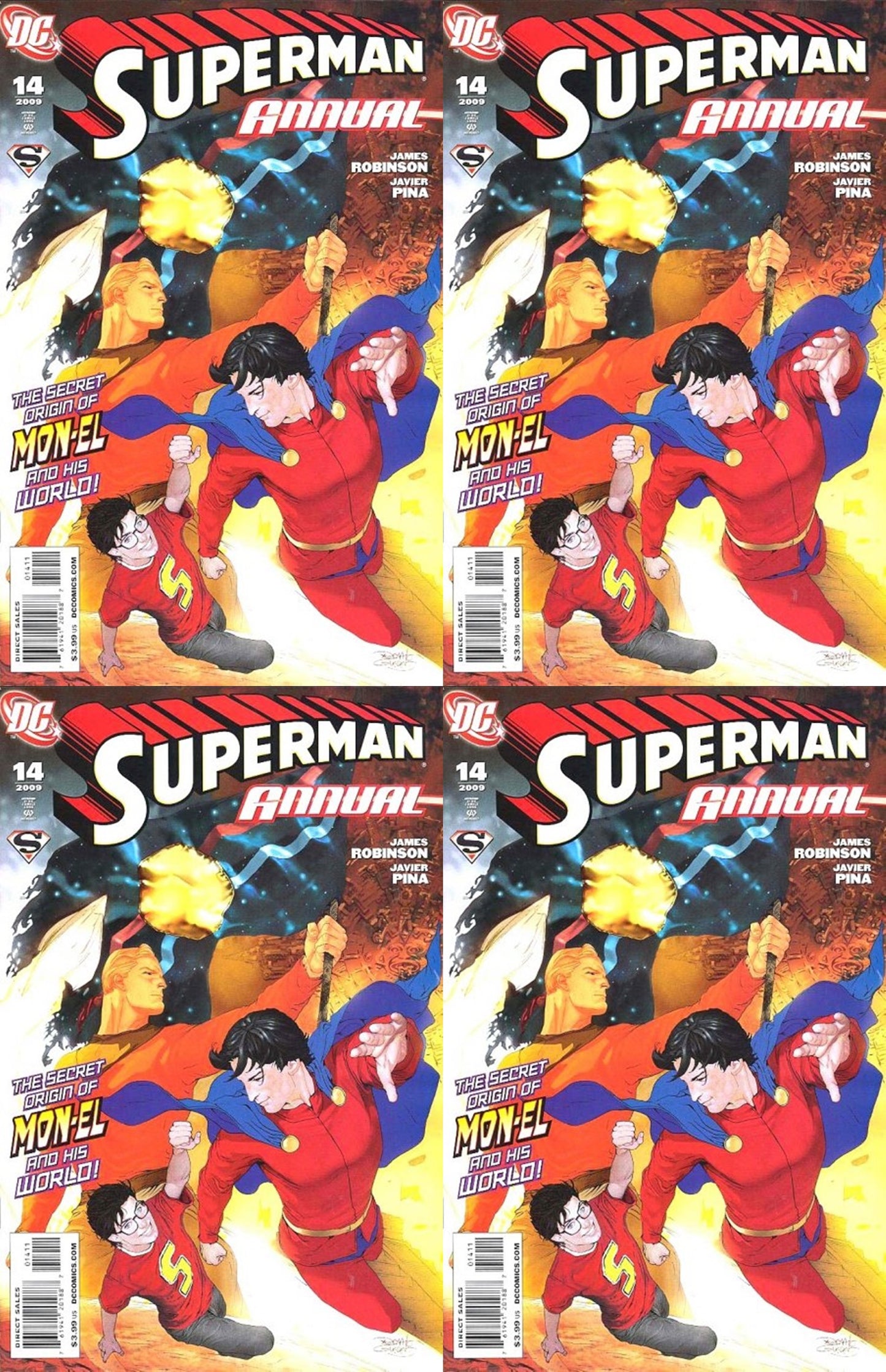 Superman Annual #14 Volume 1 (1939-1986, 2006-2011) DC Comics - 4 Comics
