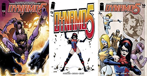 Dynamo 5 #14-16 (2007-2009) Image Comics - 3 Comics