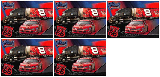 (5) 2005 Wheels American Thunder Racing 36 Dale Earnhardt Jr. Card Lot