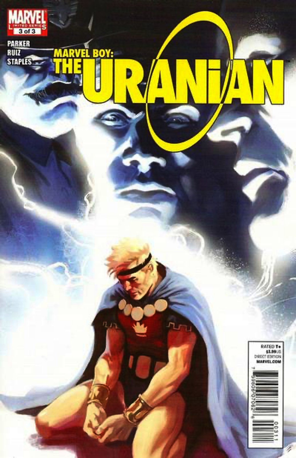 Marvel Boy: The Uranian #3 (2010) Marvel Comics