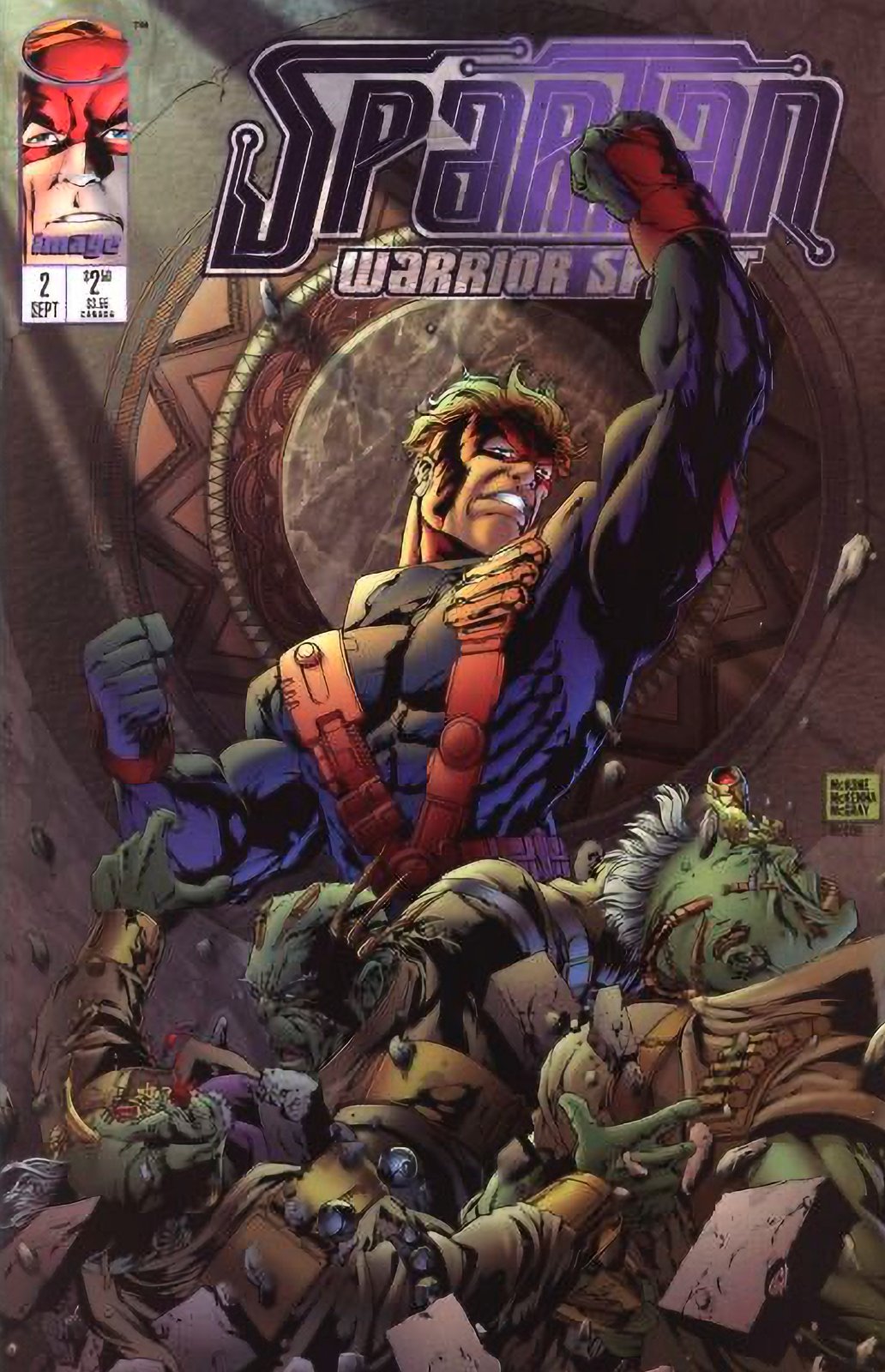 Spartan Warrior Spirit #2 (1995) Image Comics