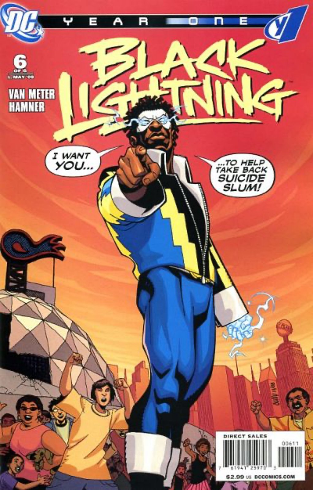 Black Lightning: Year One #6 (2009) DC