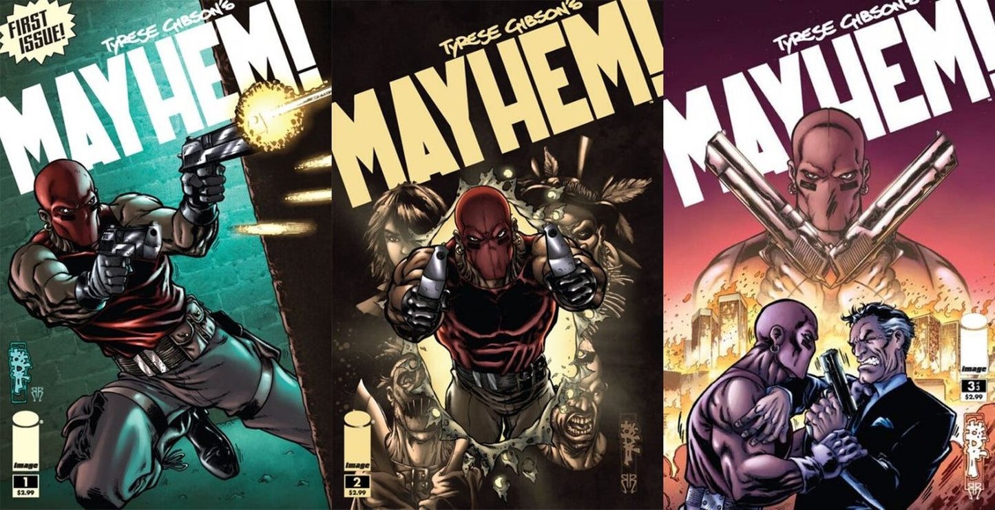 Mayhem! #1-3 (2009) Image Comics - 3 Comics