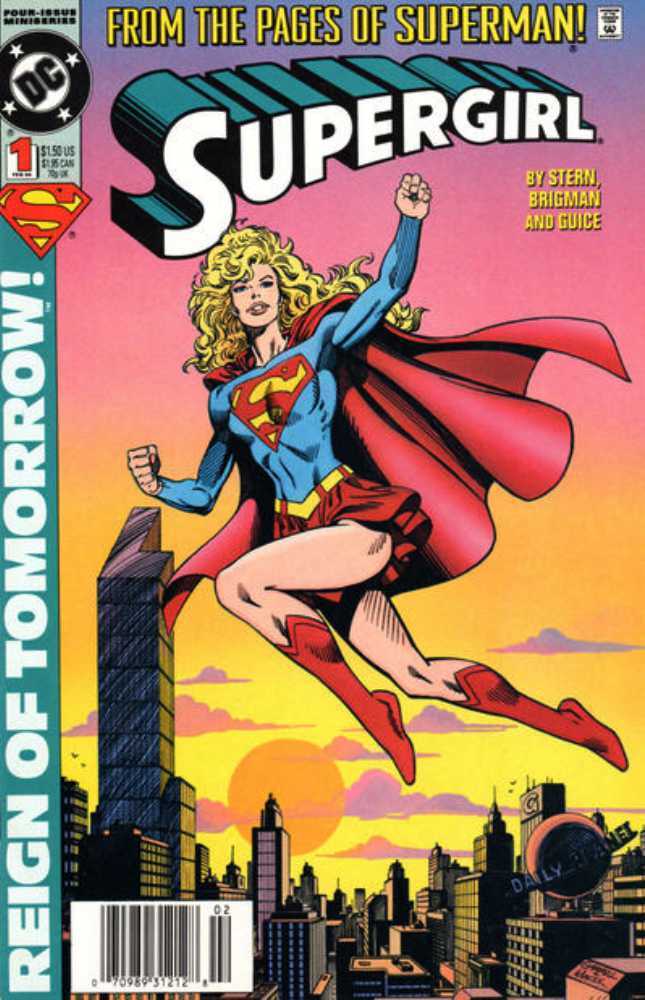 Supergirl #1 Newsstand Cover (1994) DC