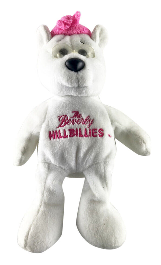 The Beverly Hillbillies Plush Stuffed White Bear 1999