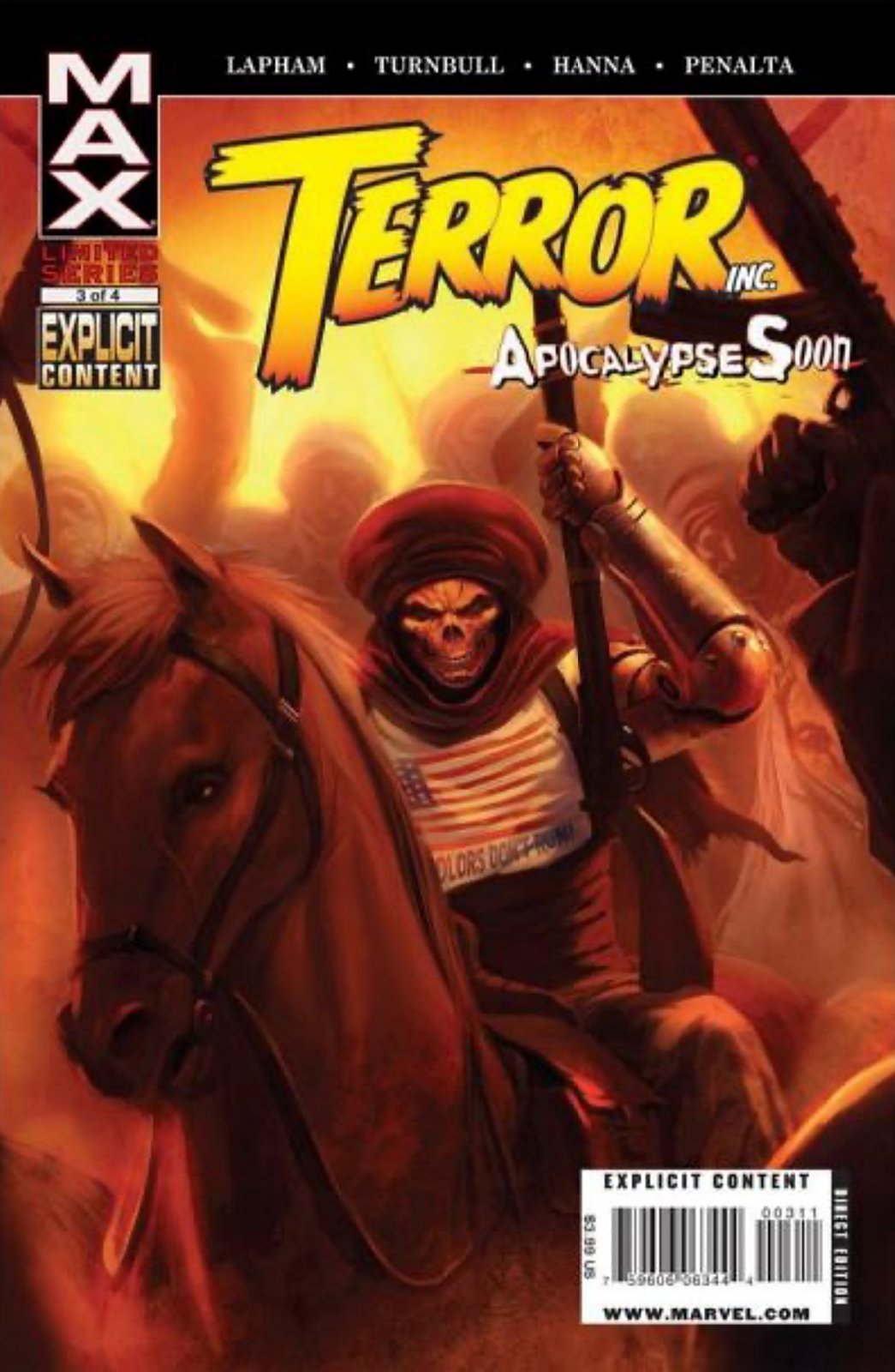 Terror, Inc. - Apocalypse Soon #3 (2009) Marvel Comics