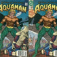 Aquaman #1 Newsstand Covers (1991-1992) DC Comics - 2 Comics