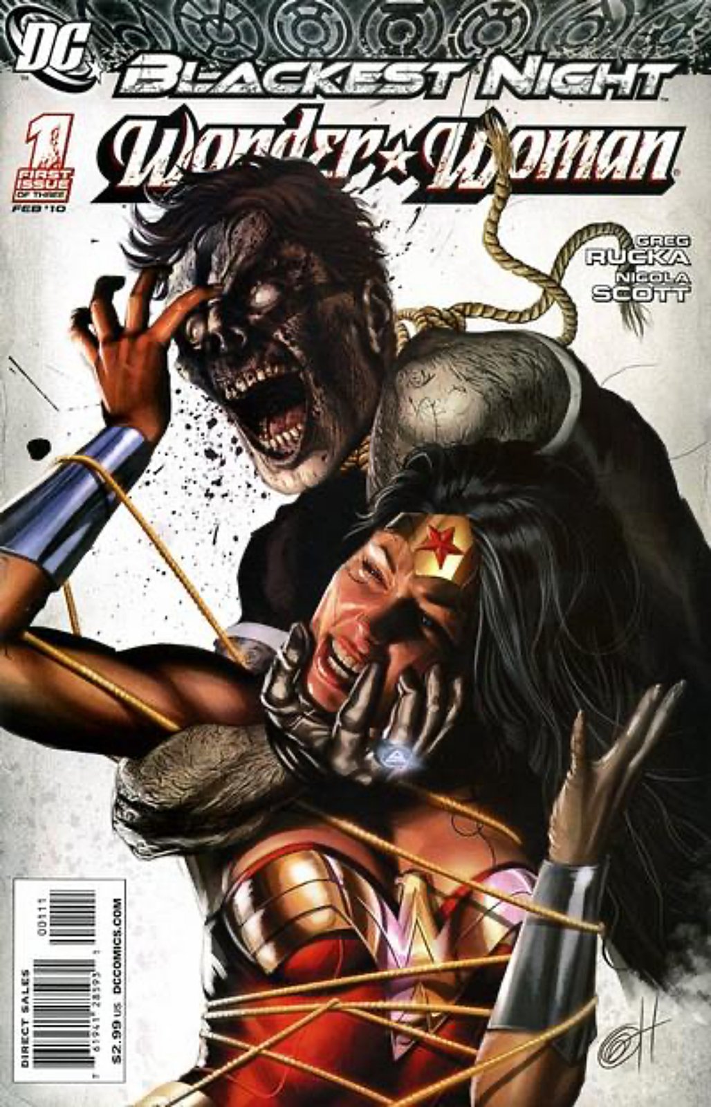 Blackest Night: Wonder Woman #1 (2010) DC Comics