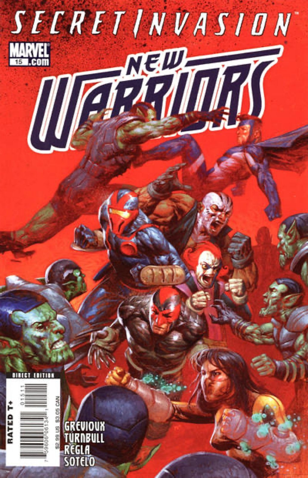 New Warriors #15 (2007-2009) Marvel Comics