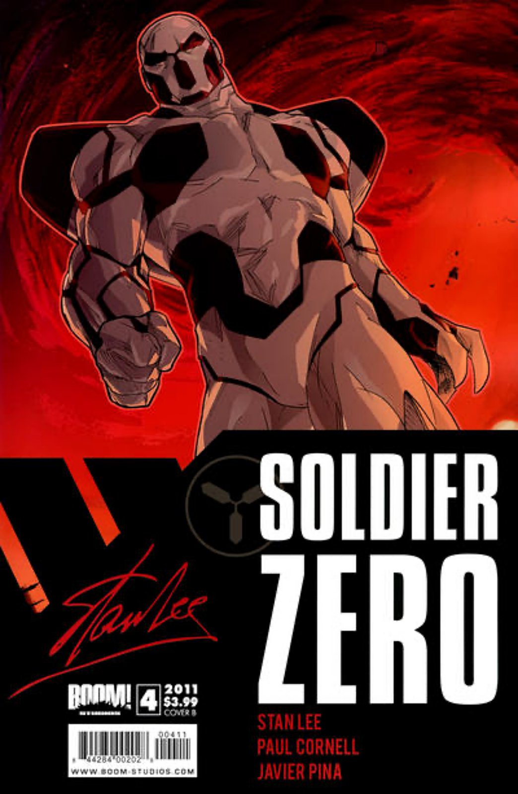 Soldier Zero #4B (2010-2011) Boom! Comics