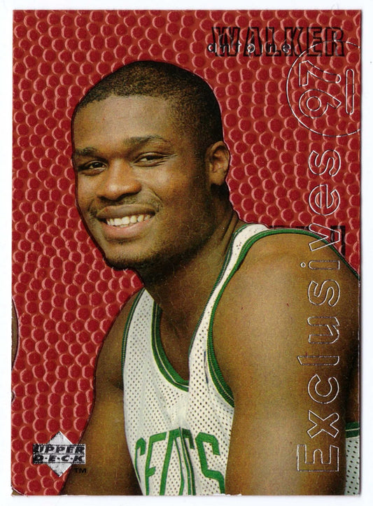 1996-97 Upper Deck Rookie Exclusives #R6 Antoine Walker Boston Celtics