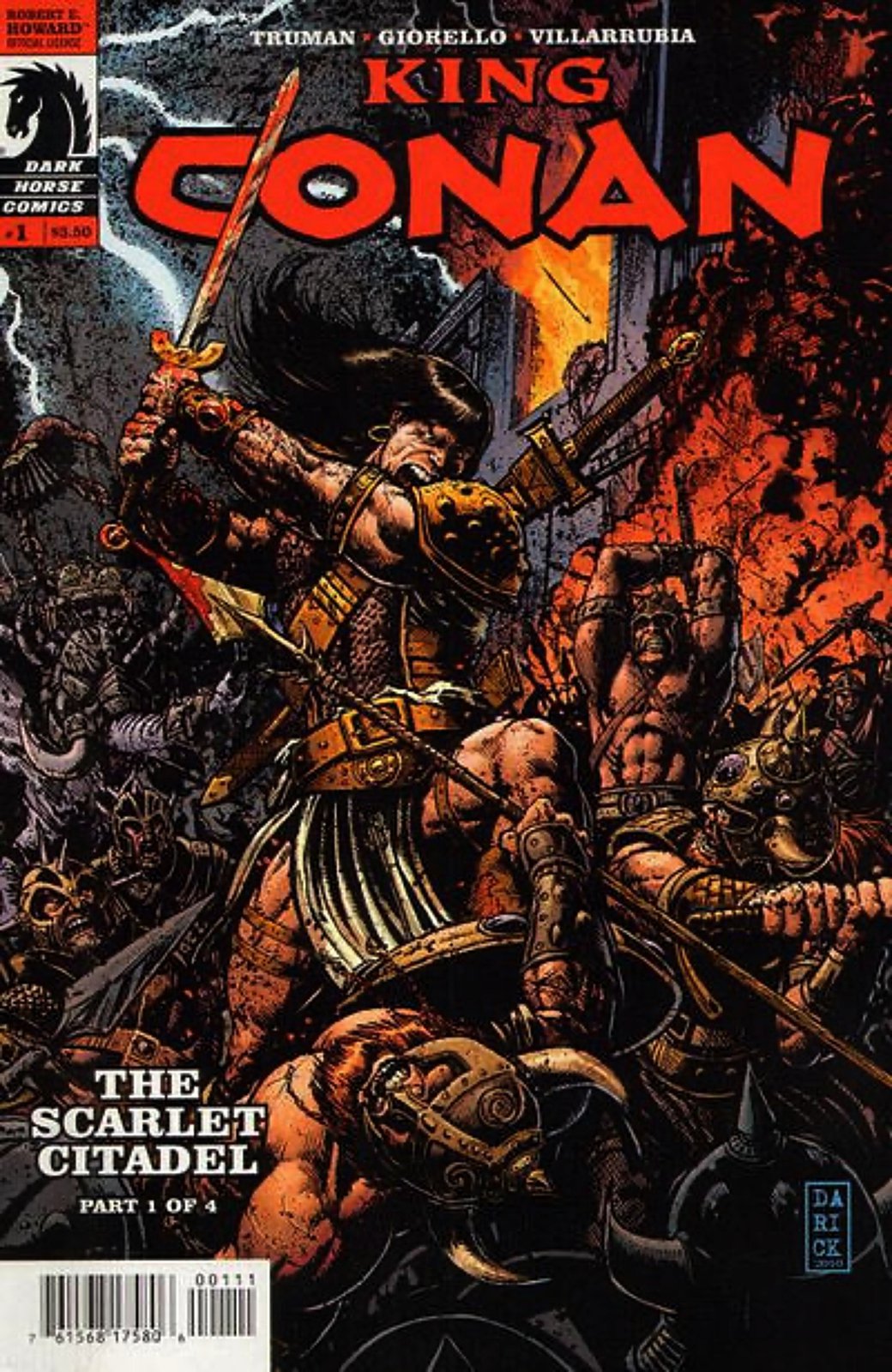 King Conan: The Scarlet Citadel #1 (2011) Dark Horse Comics
