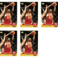 (5) 1992-93 Upper Deck McDonald's Basketball #P1 Dominique Wilkins Card Lot