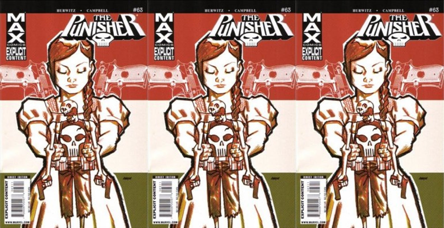 Punisher #63 Volume 7 (2004-2009) Marvel Comics - 3 Comics