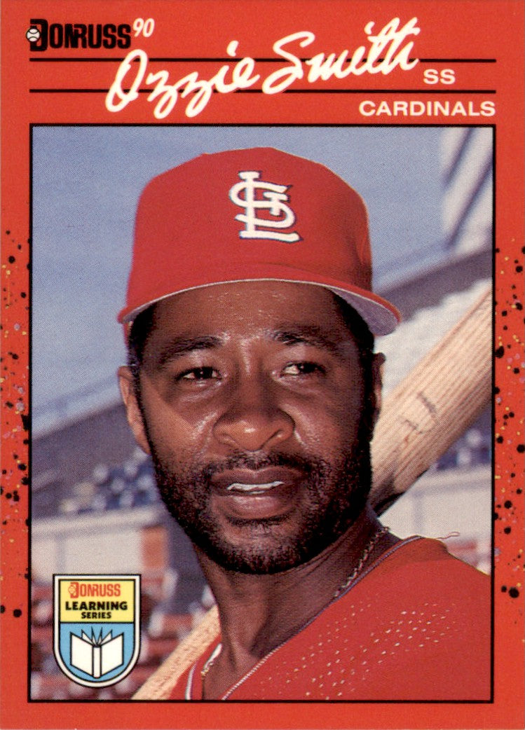 1990 Donruss Learning Series #9 Ozzie Smith St. Louis Cardinals