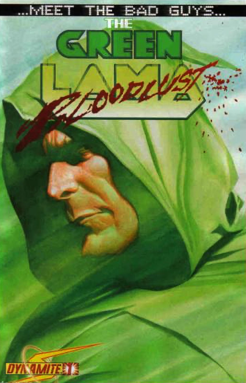 Project Superpowers: Meet the Bad Guys #1 Green Lama Variant (2009) Dynamite