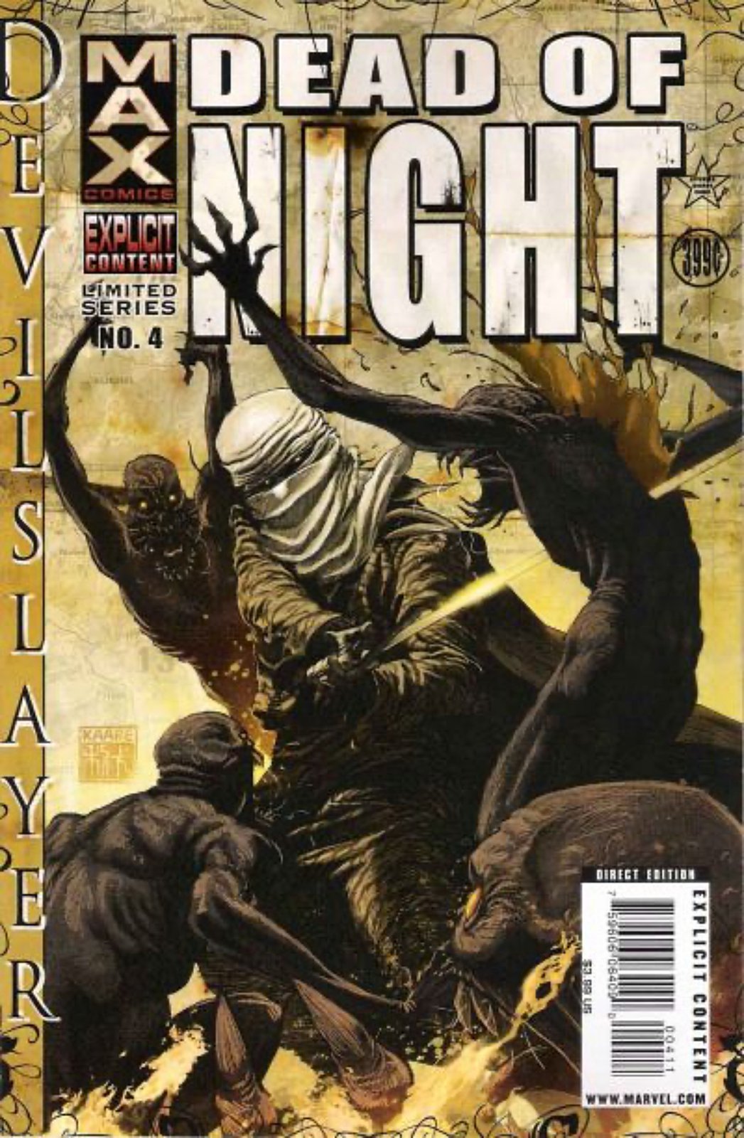 Dead of Night Featuring Devil-Slayer #4 (2008-2009) Marvel Comics
