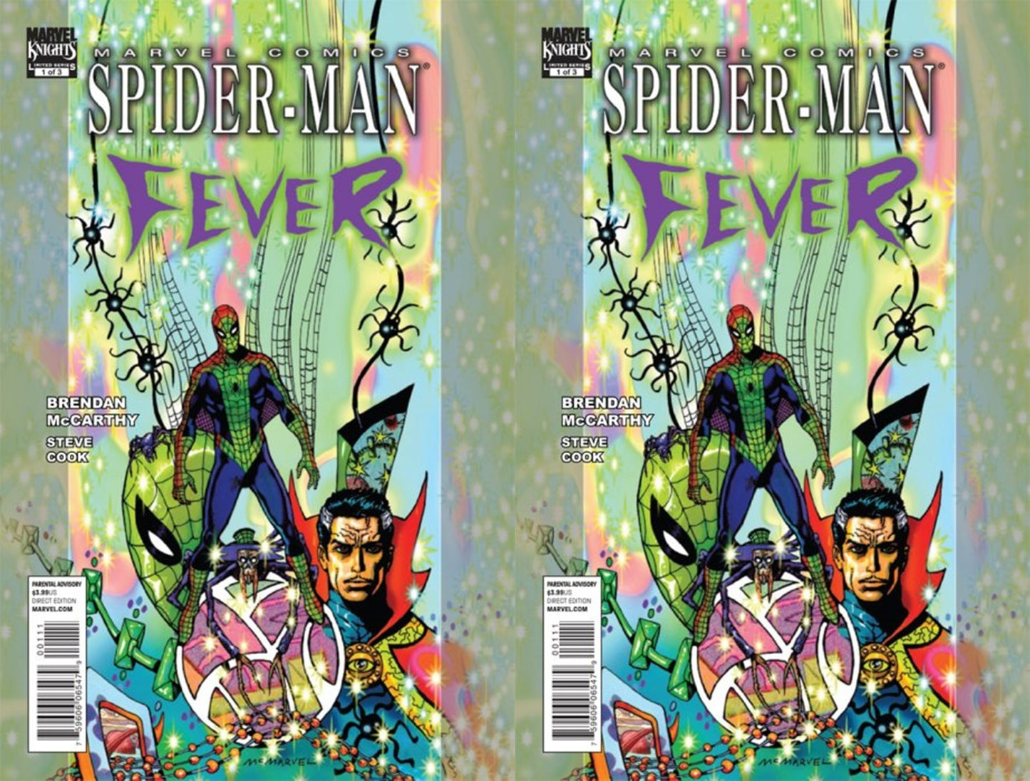 Spider-Man: Fever #1 (2010) Marvel Comics - 2 Comics