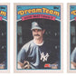 (3) 1989 Topps K-Mart Dream Team Baseball #12 Don Mattingly Lot Yankees