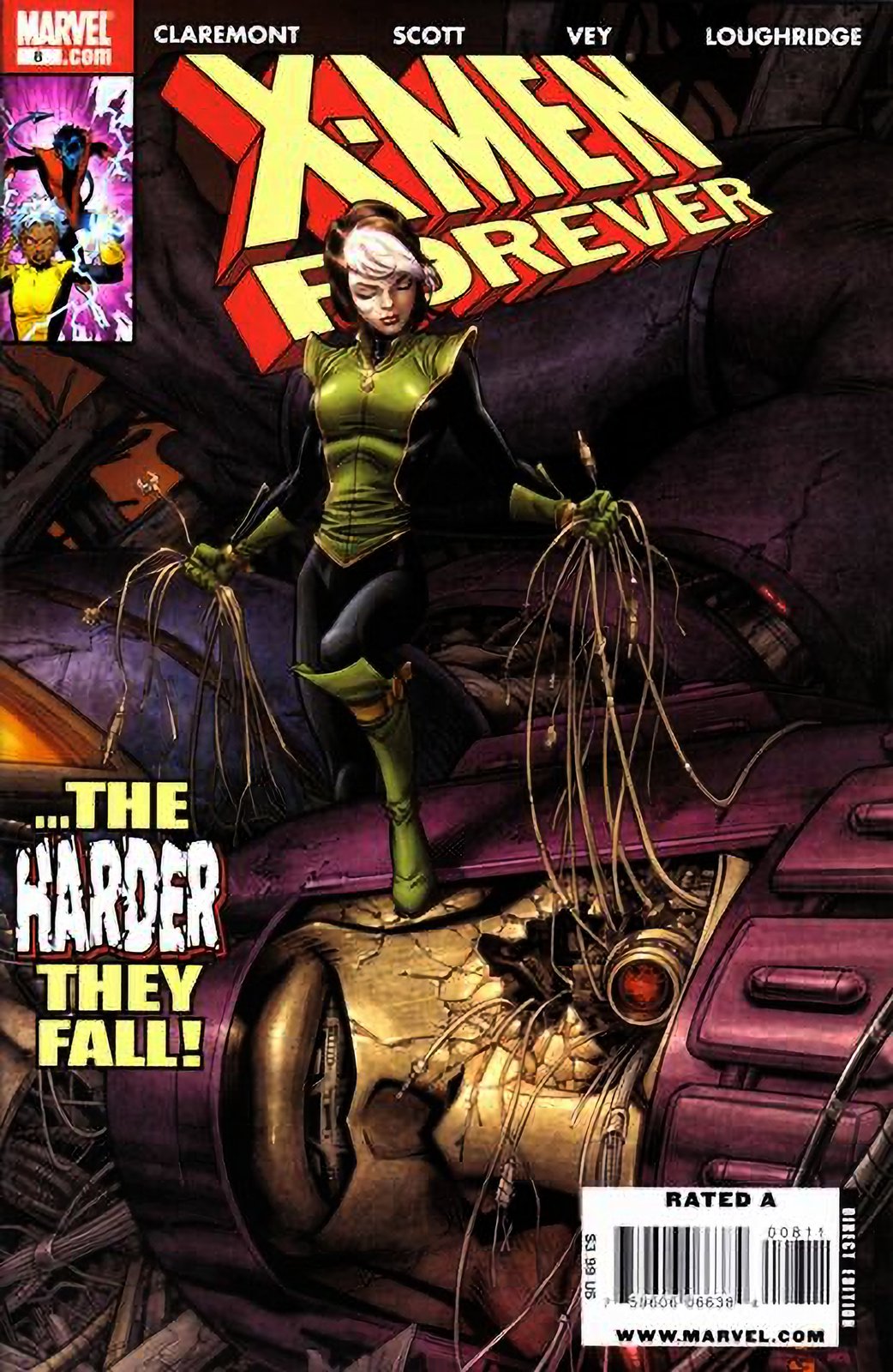 X-Men Forever #8 (2009-2010) Marvel Comics