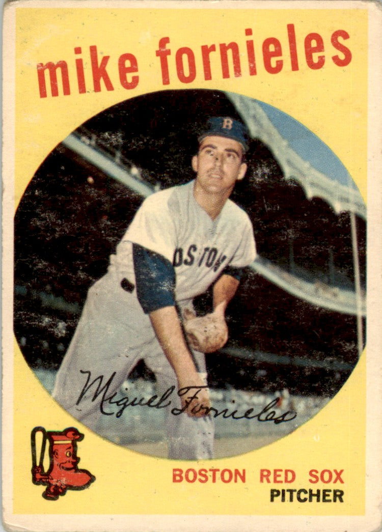 1959 Topps #473 Mike Fornieles Boston Red Sox GD