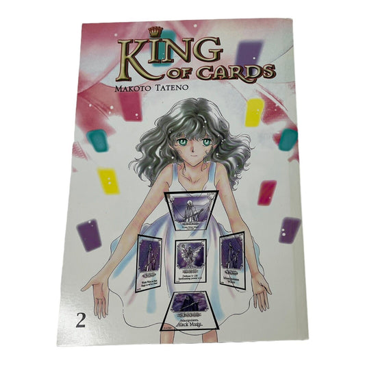 King of Cards Volume 2 Manga Graphic Novel CMX Makoto Tateno