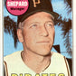 1969 Topps #384 Larry Shepard Pittsburgh Pirates VG-EX