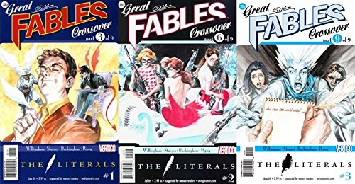 The Literals #1-3 (2009) Vertigo Comics - 3 Comics