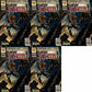 Wrath #3 Newsstand Covers (1994) - Malibu - 5 Comics VG