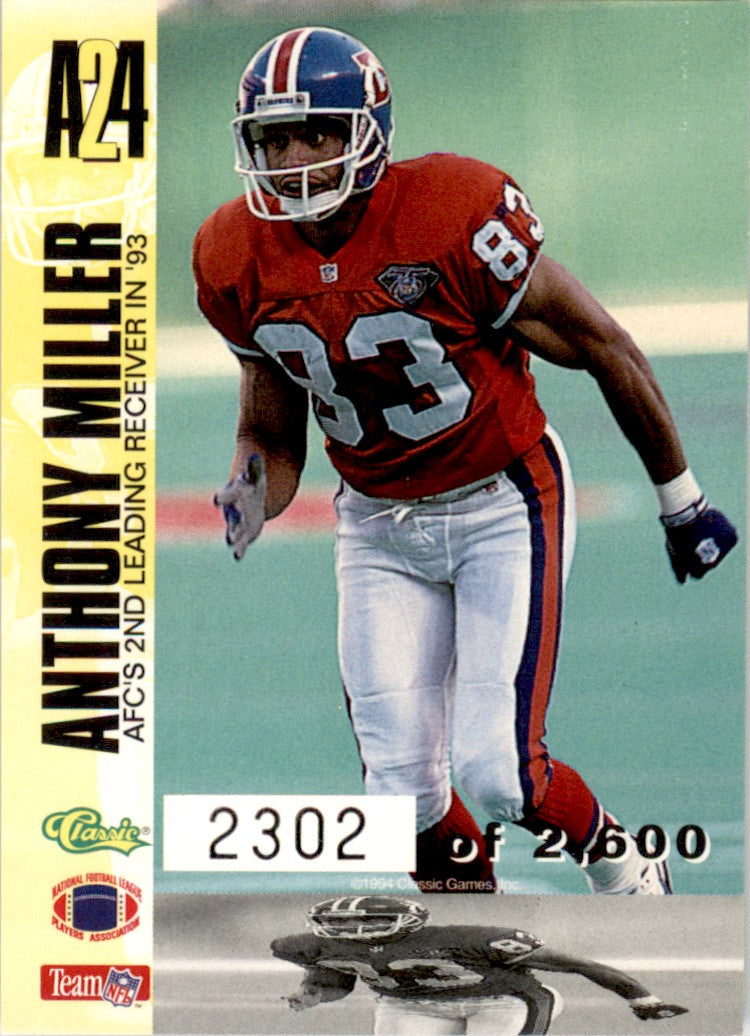 1994 Images All-Pro #A24 Anthony Miller Denver Broncos