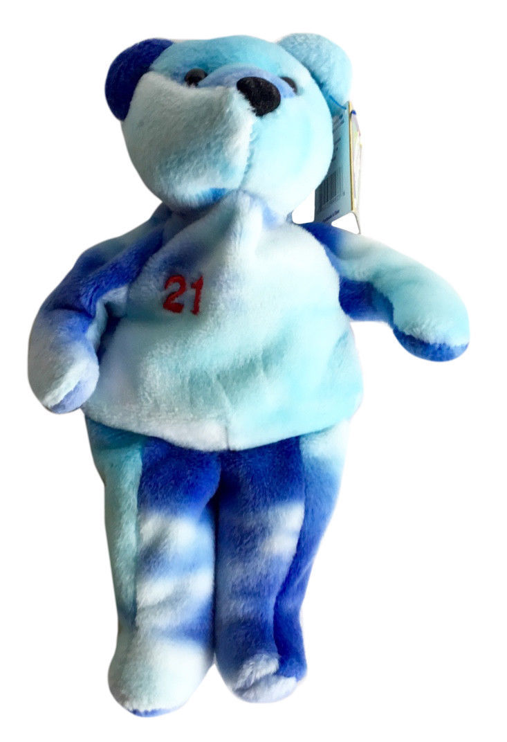 Salvino's Bammers Sammy Sosa #21 Opening Day Baseball 8 Inch Plush Stuffed Bear