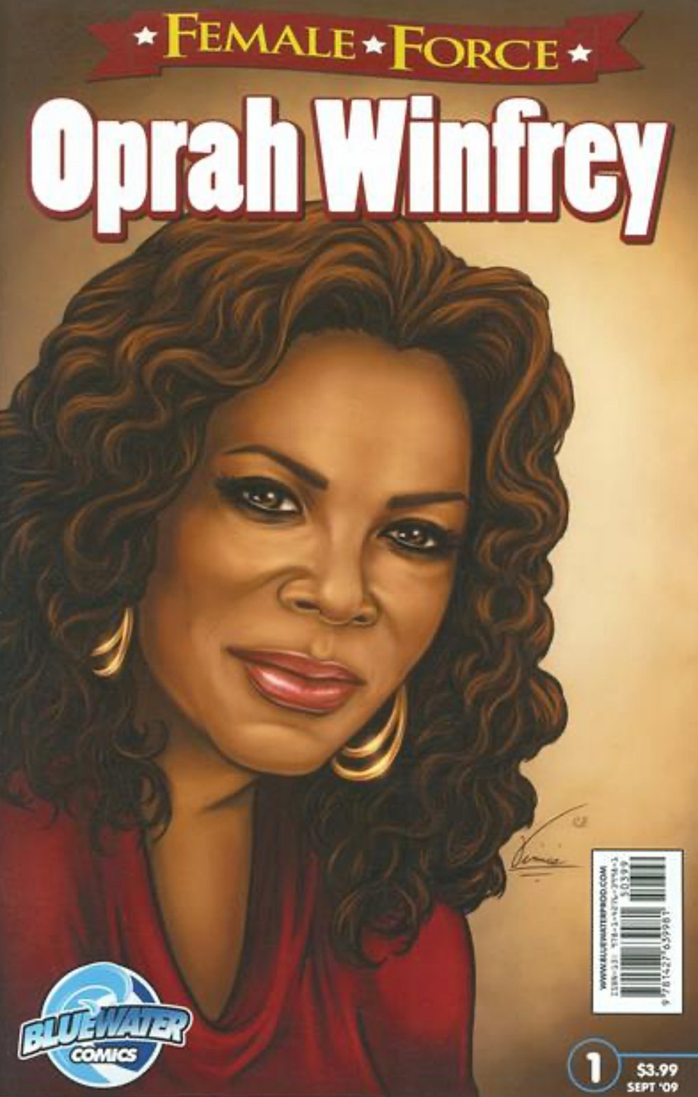 Female Force: Oprah Winfrey #1 (2009) Bluewater
