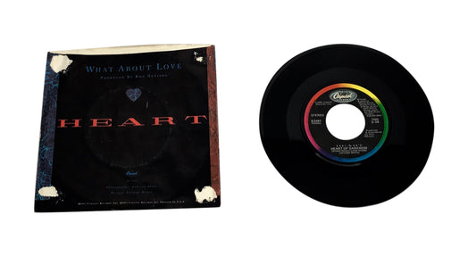 Heart What About Love / Heart of Darkness Vinyl 45 Capitol Records 1985